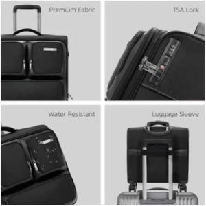 Safari Phoenix Overnighter Laptop TSA‑Lock Trolley Bag