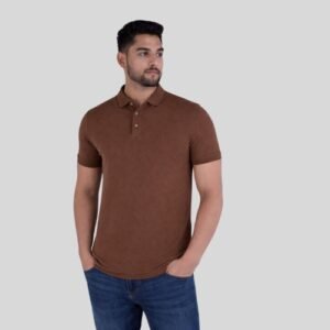 BENETTON Jacquard Collar T-shirt