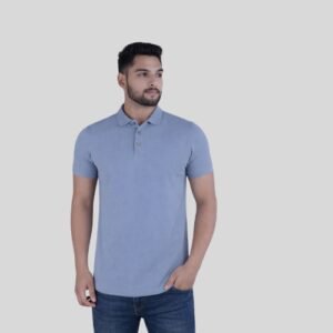 BENETTON Jacquard Collar T-shirt