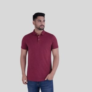 BENETTON Jacquard Collar T-shirt
