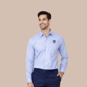 Blue Fil-à-Fil Shirt