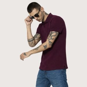 Jacquard Polo T-shirt