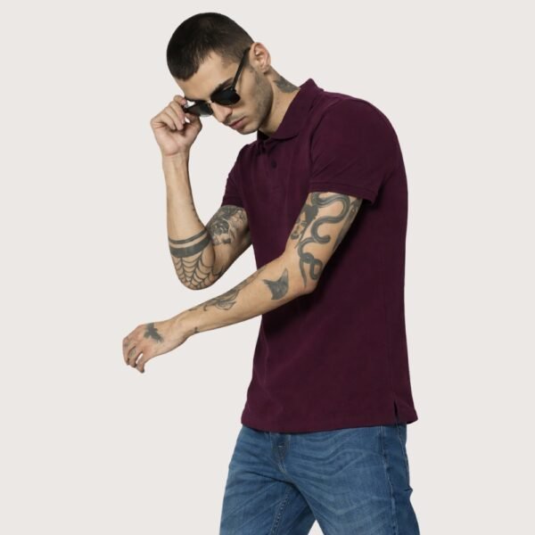 Jacquard Polo T-shirt