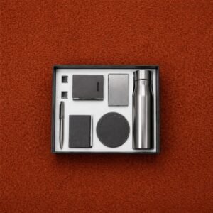 Luxury Backpack Gift Set with Bottle, Diary