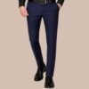 Navy Blue Shirt in PC Suiting Fabric