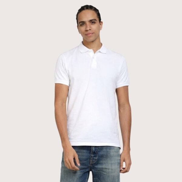 JACK&JONES Plain Polo T-Shirt