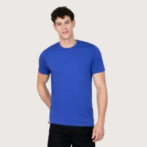 Round Neck Blue T-shirt