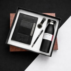 Premium Employee Welcome Kit – Diary & Bottle Set